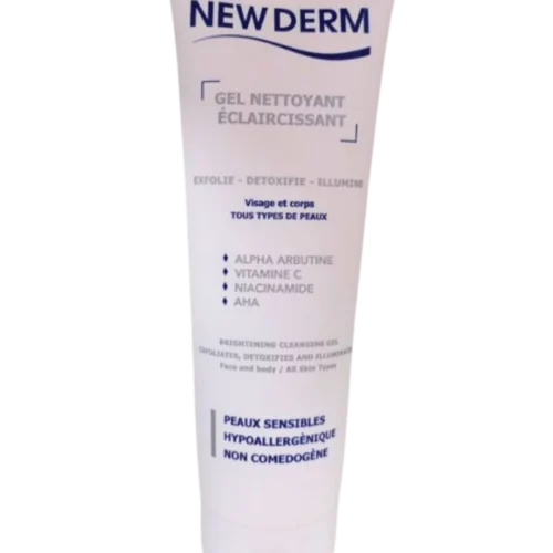 NEW DERM GEL NETTOYANT ECLAIRCISSANT